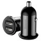 Baseus Grain Pro car charger 2x USB 4.8 A black (CCALLP-01)