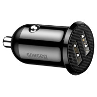 Baseus Grain Pro car charger 2x USB 4.8 A black (CCALLP-01)
