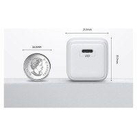 Joyroom fast wall charger USB Type C 25W 3A EU plug white (L-P251)