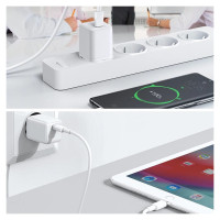 Joyroom fast wall charger USB Type C 25W 3A EU plug white (L-P251)