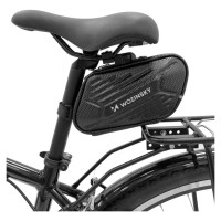 Wozinsky bicycle saddle bag waterproof 1.5l black (WBB27BK)