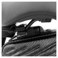 Wozinsky bicycle saddle bag waterproof 1.5l black (WBB27BK)