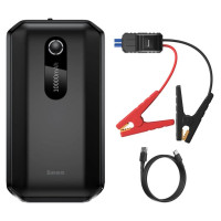 Baseus Power Bank Power Starter Jump Starter 10000mAh 12V (1000A / 500A) power bank + crocodile clips black (CGNL020101)