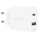 Acefast wall charger USB Type C / USB 20W, PPS, PD, QC 3.0, AFC, FCP white (A25 white)