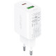 Acefast wall charger USB Type C / USB 20W, PPS, PD, QC 3.0, AFC, FCP white (A25 white)