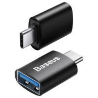 Baseus Ingenuity Series USB-C to USB-A 10Gb/s adapter - black
