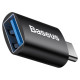 Baseus Ingenuity Series USB-C to USB-A 10Gb/s adapter - black