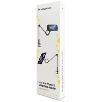 Wozinsky long flexible phone and tablet holder black (WTHBK5)
