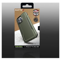 Raptic X-Doria Fort Case iPhone 14 Pro Max with MagSafe armored cover green
