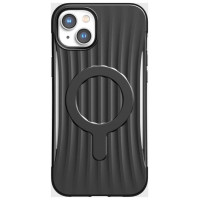 Raptic X-Doria Clutch Case iPhone 14 Plus with MagSafe back cover black