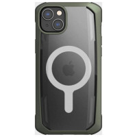 Raptic X-Doria Secure Case iPhone 14 with MagSafe armored cover green