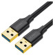 Ugreen US128 10369 USB-A 3.0 / USB-A 3.0 5Gb/s 0.5m cable - black