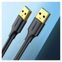 Ugreen US128 10369 USB-A 3.0 / USB-A 3.0 5Gb/s 0.5m cable - black