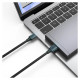 Ugreen US128 10369 USB-A 3.0 / USB-A 3.0 5Gb/s 0.5m cable - black