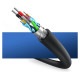 Ugreen USB-A (male) - USB-A (female) adapter extension cable USB 3.0 5Gb/s 0.5m black (US129)