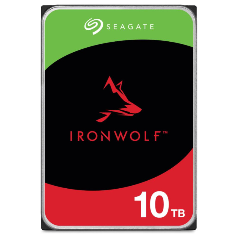 Seagate HDD|SEAGATE|IronWolf|10TB|SATA 3.0|256 MB|7200 rpm|3,5"|ST10000VN000