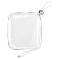 Joyroom JR-L005 10000mAh Lightning USB-A Power Bank - White