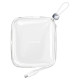 Joyroom JR-L005 10000mAh Lightning USB-A Power Bank - White