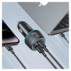 Joyroom 2x USB C 70W car charger with LED backlight Joyroom JR-CCN02 - black