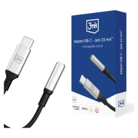 3Mk Protection 3mk USB-C adapter - 3.5 mm minijack - silver