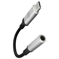3Mk Protection 3mk USB-C adapter - 3.5 mm minijack - silver