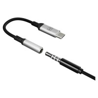 3Mk Protection 3mk USB-C adapter - 3.5 mm minijack - silver