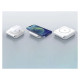 Dudao A11N 15W 3in1 Inductive Charger - White + USB-C / USB-C Cable