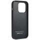 Audi Synthetic Leather iPhone 14 Pro 6.1" black/black hardcase AU-TPUPPCIP14P-TT/D1-BK