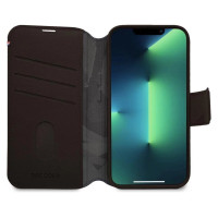 Decoded Detachable Wallet Case Leather with MagSafe with Flip for iPhone 14 Pro Max - Brown