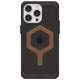 UAG Plyo MagSafe case for iPhone 15 Pro Max - black and brown