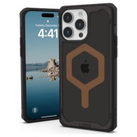 UAG Plyo MagSafe case for iPhone 15 Pro Max - black and brown