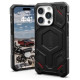 UAG Monarch Pro case with MagSafe for iPhone 15 Pro - black kevlar