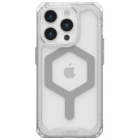 UAG Plyo MagSafe case for iPhone 15 Pro - transparent and silver