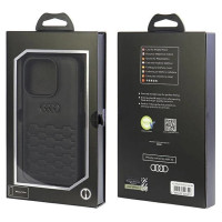 Audi GT Synthetic Leather case for iPhone 15 Pro - black