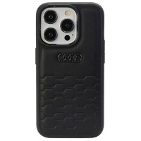Audi GT Synthetic Leather case for iPhone 15 Pro Max - black