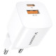 Wozinsky CMWCW 20W USB-C / USB-A wall charger - white