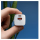 Wozinsky CMWCW 20W USB-C / USB-A wall charger - white