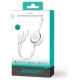Joyroom Colorful Series S-A40 Cable Retractable 3in1 USB-A - USB-C / Lightning / Micro USB 1m - White