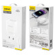 Dudao A4EU USB-A 2.1A wall charger - white + USB-A - Lightning cable