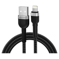 Wozinsky WNBAL2 USB-A / Lightning 2.4A cable 2 m - black