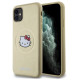 Hello Kitty Leather Kitty Head MagSafe case for iPhone 11 / Xr - gold