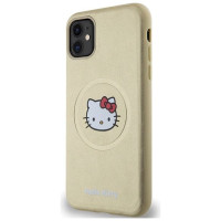 Hello Kitty Leather Kitty Head MagSafe case for iPhone 11 / Xr - gold