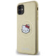 Hello Kitty Leather Kitty Head MagSafe case for iPhone 11 / Xr - gold