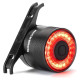 Rockbros Q3 Rear Bike Light with Smart Stop System - Black