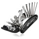 Rockbros GJ1601 16-in-1 multi-tool for bicycle repair - black
