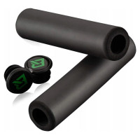 Rockbros GMBT1001BK bicycle grips made of silicone foam - black