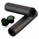 Rockbros GMBT1001BK bicycle grips made of silicone foam - black