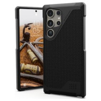 UAG Metropolis LT Magnet case for Samsung Galaxy S24 Ultra with magnetic module - black kevlar