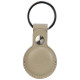 Audi Synthetic Leather AirTag case - beige
