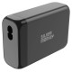Silver Monkey SMA151 130W GaN charger 3xUSB-C PD USB-A QC 3.0 with detachable power cable - black